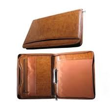 LEATHER FILES FOLDERS